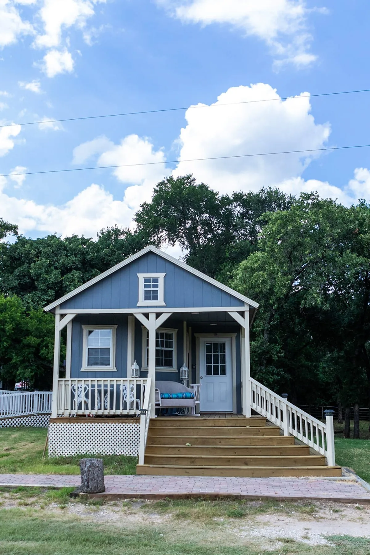 Cabin 2 — the blue cottage