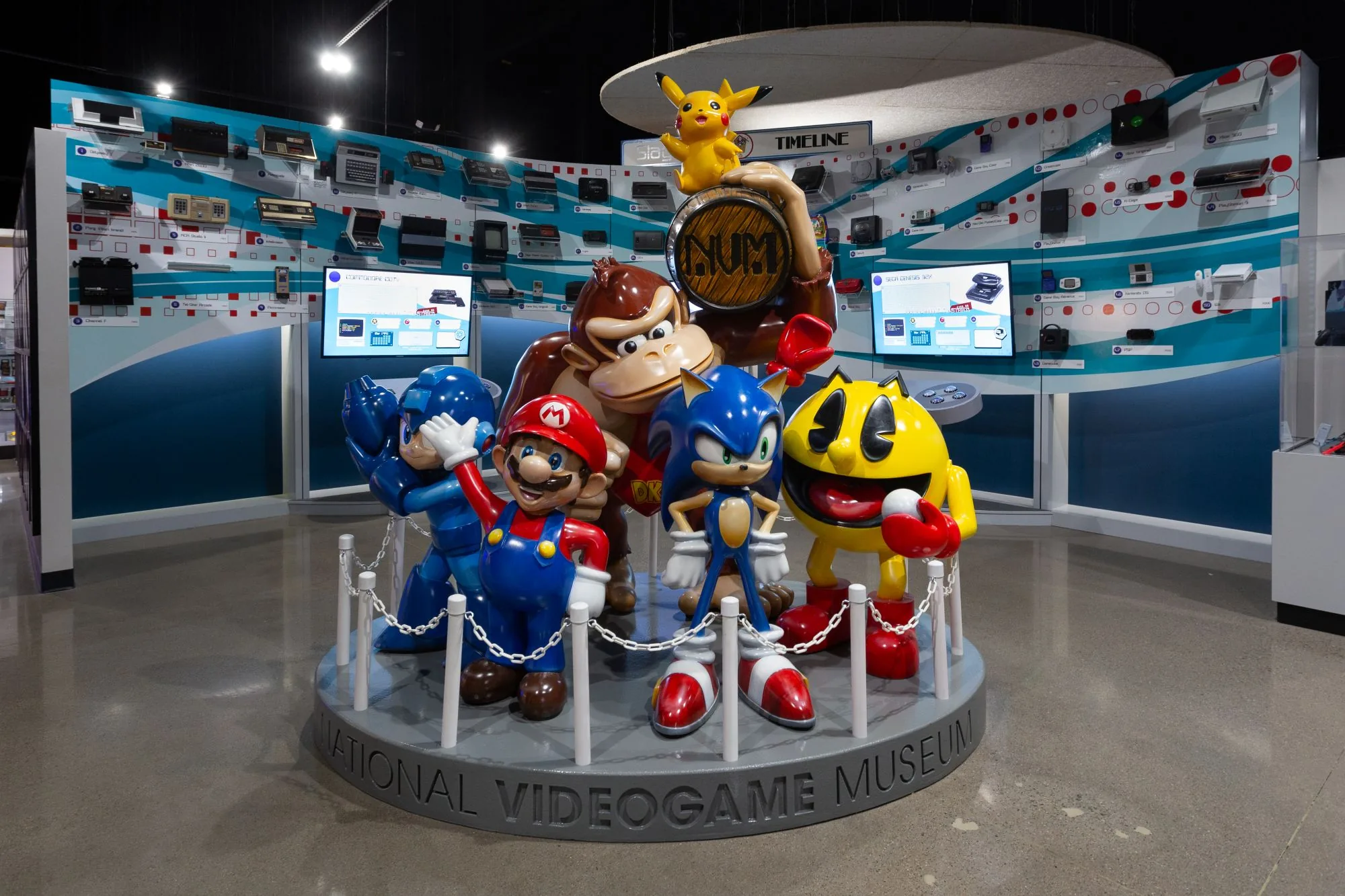 The National Videogame Museum in Frisco, about 25 minutes from Waterfront Hideaway Ranch